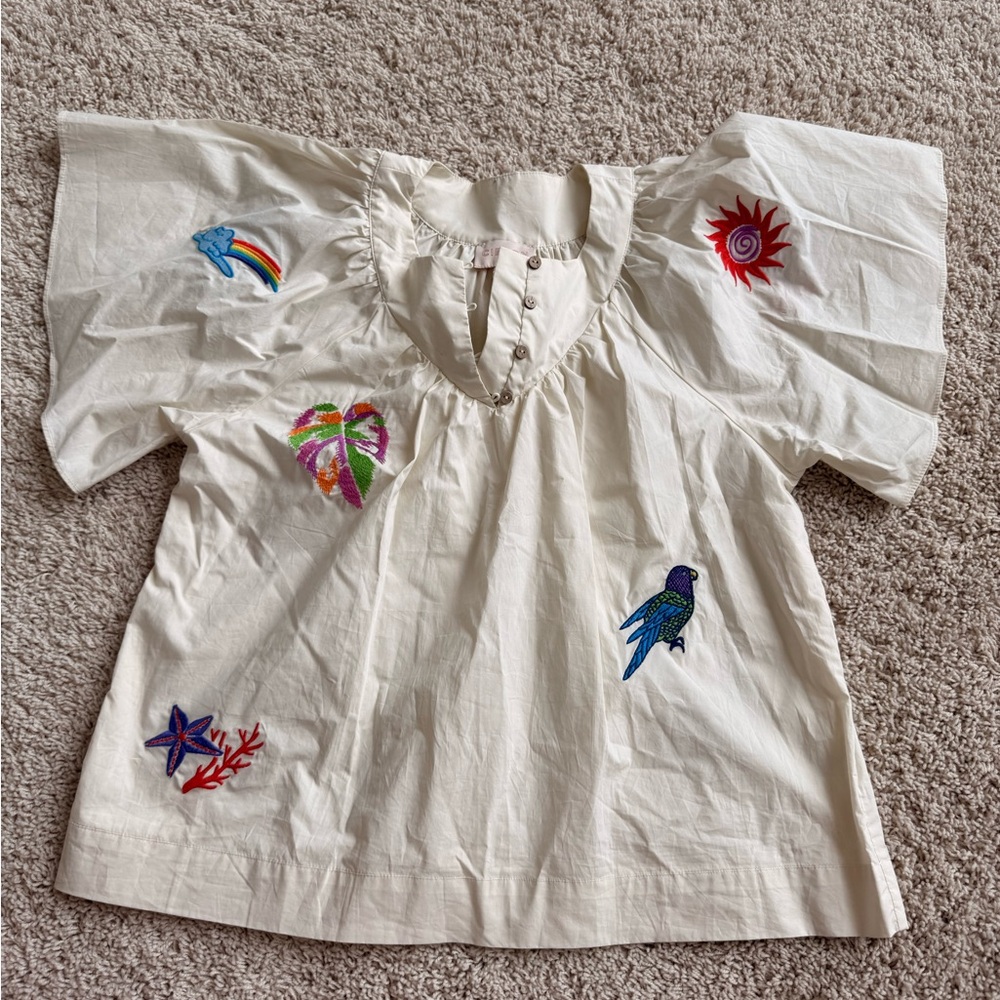 Embroidered Women's Blouse